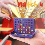 Travel Size Classic 4 in a Row Game