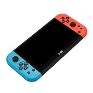 Handheld Games Consoles, 20000+ Classic Games 7 Inch Screen Handheld Games Support TV Out, 10 Emulators 3000mAh Rechargeable Battery Portable Games Console for Kids Adults