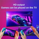 Handheld Games Consoles, 20000+ Classic Games 7 Inch Screen Handheld Games Support TV Out, 10 Emulators 3000mAh Rechargeable Battery Portable Games Console for Kids Adults