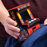 Mini Tetris Arcade Game Machine, Retro Classic Arcade Electronic Toy with New TFT Color Screen, Authentic Miniature Replica, Ages