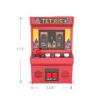 Mini Tetris Arcade Game Machine, Retro Classic Arcade Electronic Toy with New TFT Color Screen, Authentic Miniature Replica, Ages