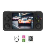 RG35XX H, Anbernic Retro Handheld Gaming Console with 64GTF Card, Dual Joystick Design 3.5-inch HD Screen Lasts up to 8 Hours High-Capacity Battery for Better Experience (64G Black)