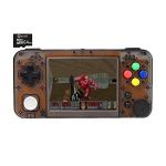 Game Kiddy 350H GKD350H Black Transparent Portable Retro Gaming Handheld Console ; Dual-Core CPU Up-To 1.5Ghz, 3.5" IPS Display, OpenDinguX OS [GKD350H-BLACK-T]