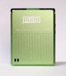 GKD Pixel 2 Console Metal Retro Game Player Portable Mini Pocket Handheld, Preinstalled with 64GB TF Card 1800mAh Battery 2.4-inch IPS Screen Aluminum Body Console Gaming Player (Green 64GB)