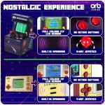 Orb Mini Retro Handheld Games Console & Arcade Bundle - 1 x 150 In-Built Games Console & 1 x 240 In-Built Games Arcade, Full Colour LCD Screen - Thumbs Up!