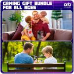 Orb Mini Retro Handheld Games Console & Arcade Bundle - 1 x 150 In-Built Games Console & 1 x 240 In-Built Games Arcade, Full Colour LCD Screen - Thumbs Up!