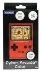 Lexibook, Cyber Arcade® Color, Portable retro games console, 200 games of action, sport, racing, puzzles and more, 2.8" LCD colour display, Red, JL2389