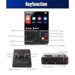 Miyoo Mini Plus, Retro Gaming Console with 64G Memory Card, 3.5-inch IPS Screen, 3000mAH Long Endurance Battery，with Storage Case, Support 10000+ Games (White 64G)