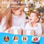 Bornkid 32 Bit Handheld Game Console for Kids,3.0" IPS Screen with Buit in 139 HD Video Games, Portable Rechargeable Game System, Electronic Gaming Player Gifts Toys for Boys Girls