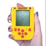 Pac-Man Keyring Arcade. Mini Arcade Game LCD Screen Directional Controls & 4 Modes. Original PAC-MAN Gameplay & Sounds. Officially Licensed PAC MAN Game Merchandise.