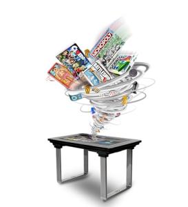 Arcade1Up Infinity Game Table – Digital Board Game Table with Touchscreen, Wi-Fi, 100+ Downloadable Games, Multiplayer Play & Family Game Night Entertainment