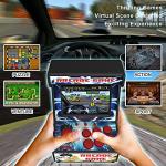 Mini Arcade Machine, 156 Built-In 16-Bit Games, 2.8” Full Colour Screen, 8-Way Joystick, Handheld Retro Games Console – Gaming by Golden Security!