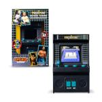 Basic Fun Arcade Classics Mini WWE – Retro Handheld Game with Joystick, Full-Colour Screen & Authentic Sound Effects – Batteries Included, Black