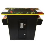 Arcade Game Machine Retro Cocktail Table Cabinet 60 Classic Video Games Flip Screen 1 or 2 Player 19 Inch LCD Display Screen Stereo Speaker Free Play Or Coin Operated 64.5cm W x 73cm H x 89.5cm D