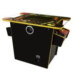 Arcade Game Machine Retro Cocktail Table Cabinet 60 Classic Video Games Flip Screen 1 or 2 Player 19 Inch LCD Display Screen Stereo Speaker Free Play Or Coin Operated 64.5cm W x 73cm H x 89.5cm D