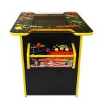 Arcade Game Machine Retro Cocktail Table Cabinet 60 Classic Video Games Flip Screen 1 or 2 Player 19 Inch LCD Display Screen Stereo Speaker Free Play Or Coin Operated 64.5cm W x 73cm H x 89.5cm D