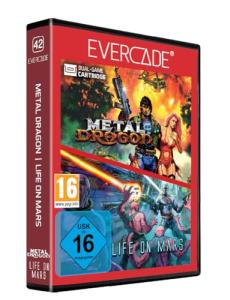 Blaze Evercade Metal Dragon/Life on Mars Cartridge