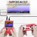 Portable Game Console, Retro Games Console for Kids Adults, 3.0-Inches Screen Handheld Game Console with 500 Classic Games, Supports for Connecting TV & Two Players, Gifts for Boys Girls Adult