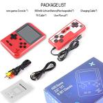 Portable Game Console, Retro Games Console for Kids Adults, 3.0-Inches Screen Handheld Game Console with 500 Classic Games, Supports for Connecting TV & Two Players, Gifts for Boys Girls Adult