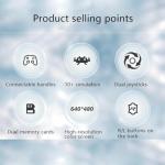 R36S Retro Handheld Game Console with 3.5" IPS Display, 64/128GB and 21,000+ Classic Games, Open Source Linux System, Screen Portable Pocket Video Player (Black-128G)