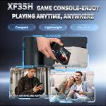 Colourbing XF35H Retro Handheld Game Console - 18000+Classic Games, 3.5 inch IPS Screen, Linux Open Source, 4000mAh Long-Lasting Battery, Portable Design with WiFi Multiplayer Support