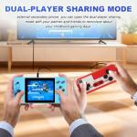 Wxeadu Retro Handheld Game Console, Retro Games Console, 3.5 Inch IPS Screen Handheld Gaming Console, Portable Video Game Console with 800+ Classic Games, Support 2 Players Connected TV