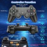 Higoal Wireless Retro Game Console, 4K HDMI Output, Progress Saving Function, 20000 Games 18 Emulators, Support 2 Players