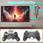 Retro Game Console,Game Stick Retro Console, Video Games for TV,Built in 20000+Games 64GB, Dual 2.4G Wireless Controllers