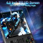 R36MAX Retro Handheld Game Console with 4.0 Inch IPS HD Screen, Linux System, 4000mAh Long Battery, 64GB Built-in 18000+ Classic Games, Portable Mini Console for Teens Adults