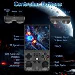 R36MAX Retro Handheld Game Console with 4.0 Inch IPS HD Screen, Linux System, 4000mAh Long Battery, 64GB Built-in 18000+ Classic Games, Portable Mini Console for Teens Adults