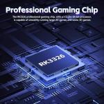 R36MAX Retro Handheld Game Console with Open Source Linux System, 128GB TF Card Built-in 22,000+ Classic Video Game, Portable Gaming Console with 4.0-inch IPS HD Screen & 4000mAh Battery (Black 128GB)