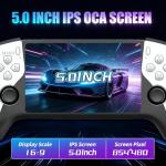 Retro Handheld Game Console with 20,000+ Pre-Installed Games, 5-Inch HD IPS Screen & 3000mAh Battery, Portable Gaming Device for Kids/Adults, Perfect for Travel & Nostalgic Entertainment