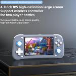 XF43 Retro Handheld Game Console with Open Source Linux System - 4.3-Inch IPS Screen,Portable Mini Emulator with 64G TF Card 15000 Games,30 Emulators,Electronic Toys for Boys Girls Birthday Xmas Gift