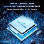 X2 Plus Game Stick Retro Console, Built in 40000+ games 128GB, Plug & Play Video Game Stick, 4K HD output, with Dual 2.4G Wireless Controllers