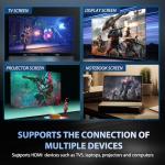 X2 Plus Game Stick Retro Console, Built in 40000+ games 128GB, Plug & Play Video Game Stick, 4K HD output, with Dual 2.4G Wireless Controllers