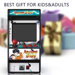 Mini Arcade Machine, 156 Built-In 16-Bit Games, 2.8” Full Colour Screen, 8-Way Joystick, Handheld Retro Games Console – Gaming by Golden Security!