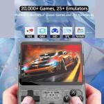 R40 Retro Handheld Games Console with 128GB, 20000+ Classic Video Games, 3.5 Inch IPS Screen Portable Gaming Console, Linux System, Dual-Core 64-Bit CPU, USB-C Rechargeable Retro Game Console