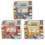 Retro Games Machine, 49 Games, 1676 Levels, Interactive Family Classic Gaming Console, Ages 6+, Blue - Yellow - Red