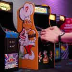 Numskull Quarter Arcades Burger Time Collector's Edition Mini Arcade - Retro 1/4 Scale Authentic Wooden Replica, Original ROM, DIP Switch Access, 5" TFT Screen for Enthusiasts [video game]