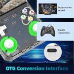 R36 Ultra Retro Games Console Handheld Games Consoles, R36S Upgrade 128GB Portable Video Games Emulator Console with 30000+ Classic Games, 4" IPS Screen Retro Handheld Game Console