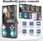 R36 Ultra Retro Games Console Handheld Games Consoles, R36S Upgrade 128GB Portable Video Games Emulator Console with 30000+ Classic Games, 4" IPS Screen Retro Handheld Game Console