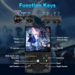 2026 New Upgrade R36MAX Retro Handheld Game Console with 128GB Built-in 18000+ Classic Games, Portable Video Gaming Console Linux System 4.0 Inch IPS Screen, 4000mAh Rechargeable Battery-Black