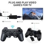 Kiyicjk Retro Game Console–4K HDMI, 64GB, 20,000+ Classic Games, Wireless Retro Game Stick with Dual 2.4G Wireless Controllers, Plug & Play Gaming Console for Family, Friends, Teens & Adults