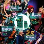 R36S Retro Video Game Console - Supports 30000+Classic Games, Open Linux Source, 3000mAh Battery, Portable Game Console with 3.5 Inche Screen,128G TF Card, Birthday Gift for Partner and Adults-Green