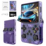 XPJBKC R36s Handheld Game Console, Retro Handheld with 3.5 Inch IPS Screen and 64G TF Card, Portable Hand Held Game Consoles with Linux System and 18000+ Preloaded Games, Gaming Console for Adults