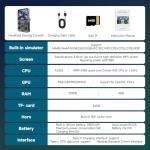 R36S Retro Handheld Games Console, 20,000+ Classic Games Portable Pocket Video Player with 3.5 Inch HD Screen, 64G TF Card, Open Source Linux System Screen for Teens and Adults (Black 64G)