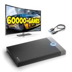 Retro Game Console Retroplay HDD - External Gaming Hard Drive Built in 60000+ Video Games,Compatible 70+ Emulators,Plug & Play Emulator Console Support SATA 3.0 game stick (500G)