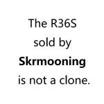 R36S Retro Handheld Game Console with 64G Built-in 15000+ Classic Games, Open Source System,3.5-Inch Screen Portable Classic Handheld Game Console -Birthday Gift for Kids ,Teens ,Man(Purple)