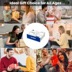 Retro Game Console, Retro Game Stick with Built-in 20,000+ Classics, 23 Emulators, 4K HDMI, Retro Gaming Console with Dual Wireless Controllers, Plug & Play for Family Fun!