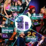 Blidinner R36S Retro Handheld Video Game Console -Linux System,3000mAh Battery,3.5 Inch Screen,64G TF Card,20000+ Classic Games,Portable Game Console for Present to Give Friends for Christmas-Purple